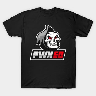 Cyber security - Hacker - PWNED Red T-Shirt